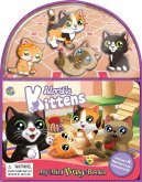 Katzenbabys, Spielbuch + 4 Spielfiguren + ausklappbare Spielmatte