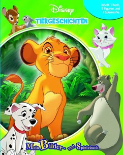 Disney Tiergeschichten, Spielbuch + Spielfiguren + Spielmatte