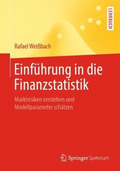 Einführung in die Finanzstatistik - Weißbach, Rafael