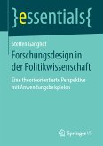 Forschungsdesign in der Politikwissenschaft (eBook, PDF)
