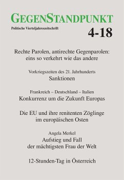 GegenStandpunkt 4-18 (eBook, PDF)