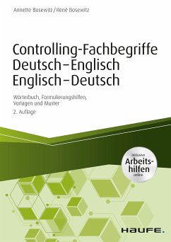 Controlling-Fachbegriffe Deutsch-Englisch, Englisch-Deutsch - inkl. Arbeitshilfen online (eBook, PDF) - Bosewitz, Annette; Bosewitz, René