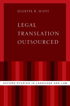 Cover Legal Translation Outsourced (eBook, PDF)