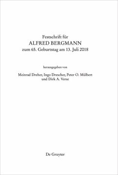 Festschrift für Alfred Bergmann zum 65. Geburtstag am 13. Juli 2018 (eBook, ePUB) Cover Festschrift für Alfred Bergmann zum 65. Geburtstag am 13. Juli 2018 (eBook, ePUB)