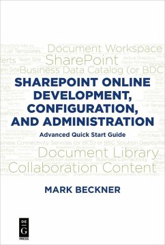 SharePoint Online Development, Configuration, and Administration (eBook, ePUB) - Beckner, Mark