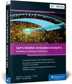 SAP S/4HANA Embedded Analytics - Butsmann, Jürgen; Crumbach, Manfred; Franke, Jörg; Köhler, Benjamin; Morgenthaler, Jan