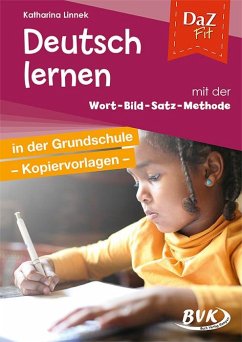 DaZ fit: Deutsch lernen mit der Wort-Bild-Satz-Methode in der Grundschule - Kopiervorlagen - Linnek, Katharina