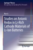 Studies on Anionic Redox in Li-Rich Cathode Materials of Li-Ion Batteries (eBook, PDF)
