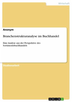 Branchenstrukturanalyse im Buchhandel (eBook, PDF)