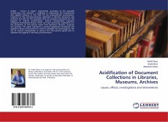 Acidification of Document Collections in Libraries, Museums, Archives - Deac, Vasile;Burz, Ionela;Deac, Alexandru