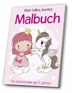 Cover Mein tolles, buntes Malbuch, rosa