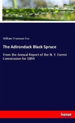 The Adirondack Black Spruce - Fox, William Freeman