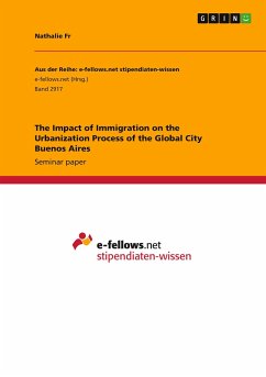 The Impact of Immigration on the Urbanization Process of the Global City Buenos Aires - Fr, Nathalie