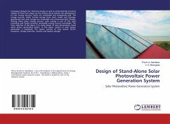 Design of Stand-Alone Solar Photovoltaic Power Generation System