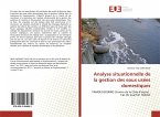 Analyse situationnelle de la gestion des eaux usées domestiques