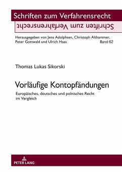 Vorläufige Kontopfändungen - Sikorski, Thomas Lukas