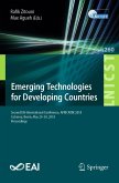 Emerging Technologies for Developing Countries (eBook, PDF)