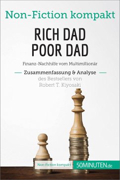 Rich Dad Poor Dad. Zusammenfassung & Analyse des Bestsellers von Robert T. Kiyosaki (eBook, ePUB) - 50minuten