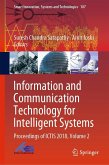 Information and Communication Technology for Intelligent Systems (eBook, PDF)