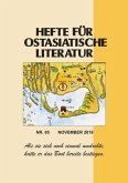 Hefte für ostasiatische Literatur Hefte für ostasiatische Literatur