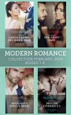 Modern Romance February Books 1-4: The Greek Claims His Shock Heir / The Venetian One-Night Baby / The Spaniard's Stolen Bride / The Sicilian's Bought Cinderella (eBook, ePUB)