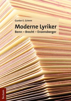 Moderne Lyriker (eBook, PDF) - Grimm, Gunter E.