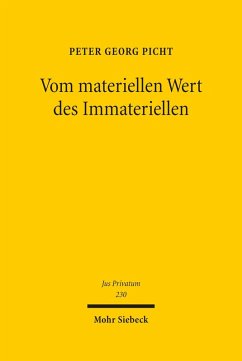 Vom materiellen Wert des Immateriellen (eBook, PDF) - Picht, Peter Georg