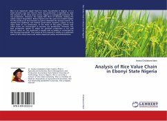 Analysis of Rice Value Chain in Ebonyi State Nigeria