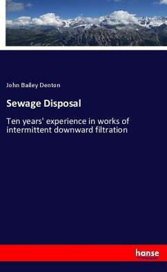 Sewage Disposal - Denton, John Bailey