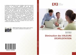 Diminution des VALEURS D'EXPLOITATION - Babour, Kacem;Mazan, Ayman