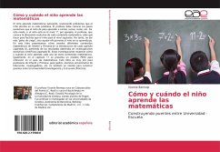 Cómo y cuándo el niño aprende las matemáticas