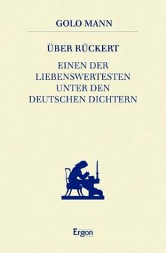 Über Rückert - Mann, Golo