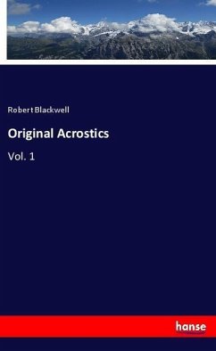 Original Acrostics - Blackwell, Robert