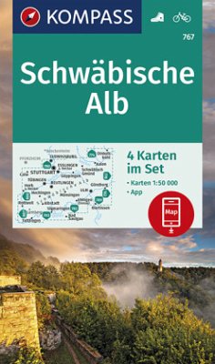 KOMPASS Wanderkarte Schwäbische Alb