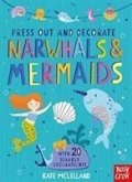 Press Out and Decorate: Narwhals and Mermaids