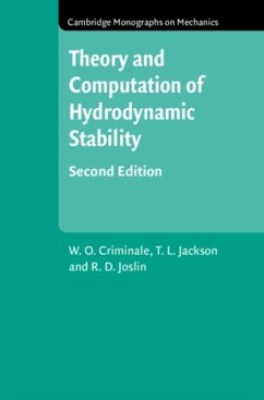 Theory and Computation in Hydrodynamic Stability (eBook, PDF) - Criminale, W. O.