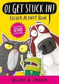 Oi Get Stuck In! Sticker Activity Book - Gray, Kes