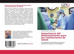 Importancia del Mantenimiento para las Instituciones de Salud