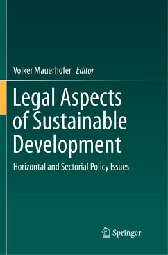 Legal Aspects of Sustainable Development