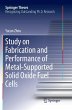 Study on Fabrication and Performance of... - Bild 1