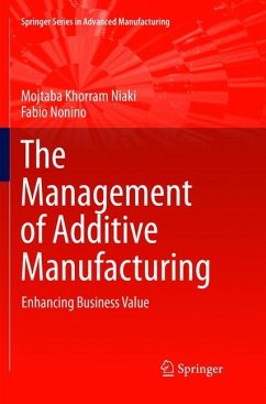 The Management of Additive Manufacturing - Khorram Niaki, Mojtaba;Nonino, Fabio
