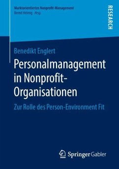 Personalmanagement in Nonprofit-Organisationen - Englert, Benedikt