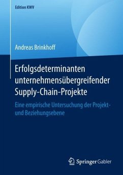 Erfolgsdeterminanten unternehmensübergreifender Supply-Chain-Projekte - Brinkhoff, Andreas