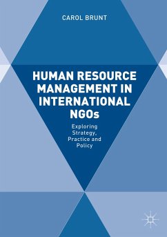 Human Resource Management in International NGOs - Brunt, Carol