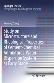 Study on Microstructure and Rheological Properties of Cement-Chemical Admixtures-Water Dispersion System at Early Stage