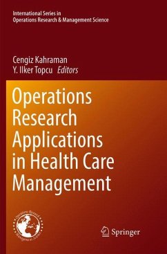 Operations Research Applications in Health Care Management