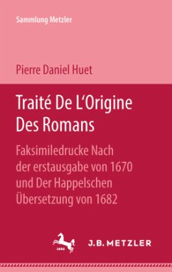 Cover Traité De L'Origine des Romans; .