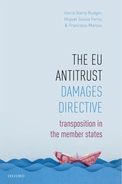 The EU Antitrust Damages Directive (eBook, ePUB)
