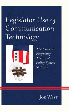 Cover Legislator Use of Communication Technology (eBook, ePUB)