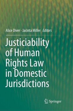 Justiciability of Human Rights Law in Domestic Jurisdictions
